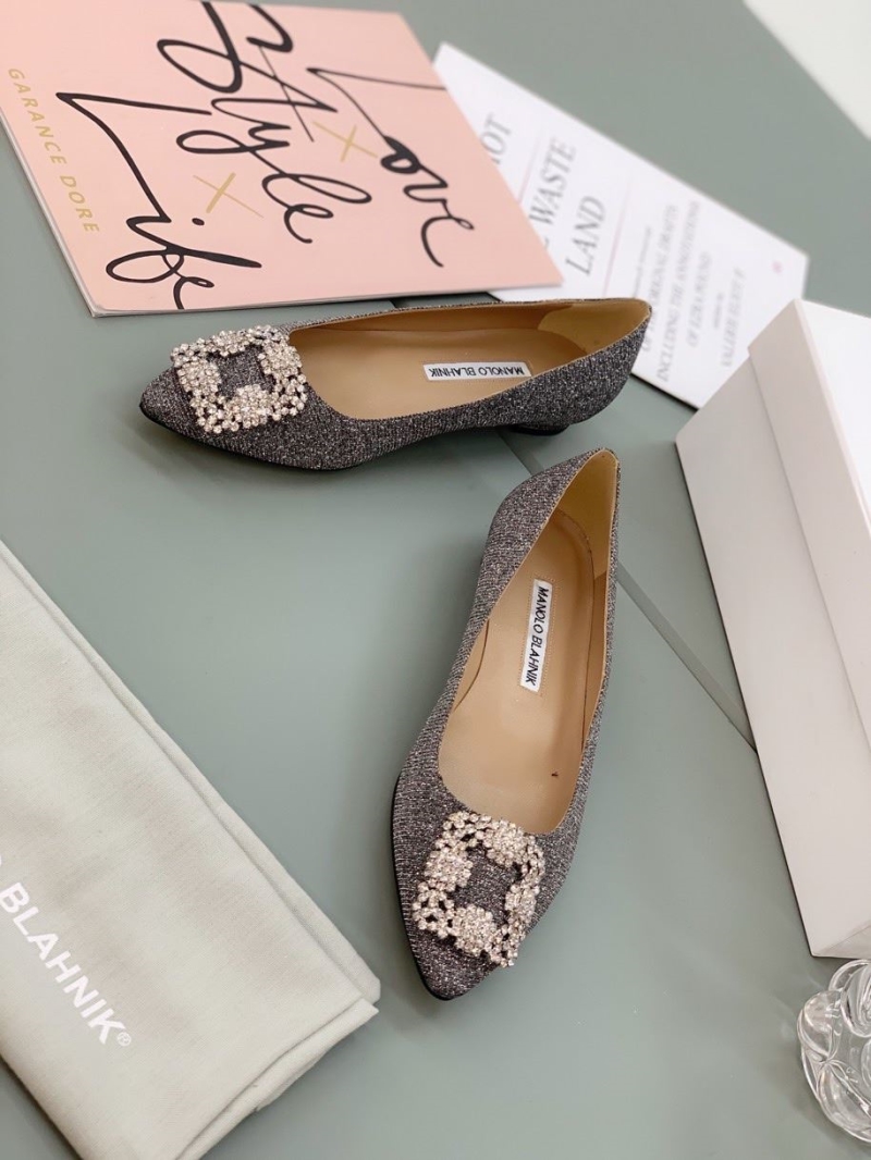 Manolo Blahnik flat shoes